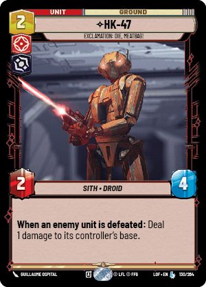 HK-47 - Exclamation: Die, Meatbag! — image 1