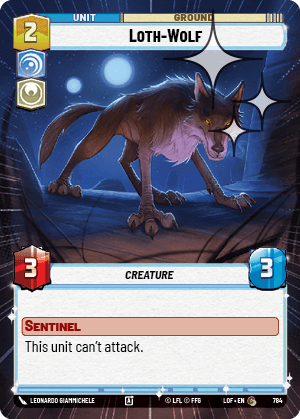 Loth-Wolf - HYPERSPACE FOIL — image 1