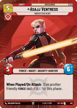 Asajj Ventress - Harden Your Heart - HYPERSPACE — image 1