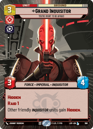 Grand Inquisitor - You're Right to Be Afraid - HYPERSPACE — image 1