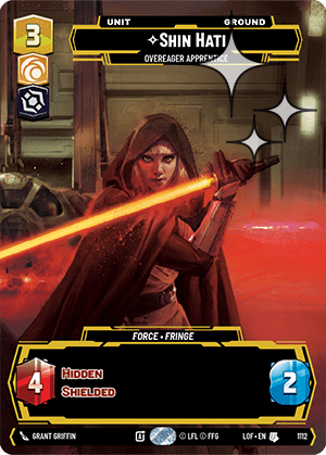 Shin Hati - Overeager Apprentice - PRESTIGE FOIL — image 1
