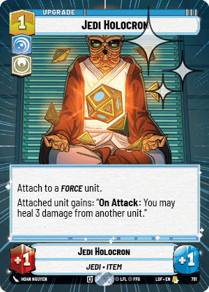Jedi Holocron - HYPERSPACE FOIL — image 1