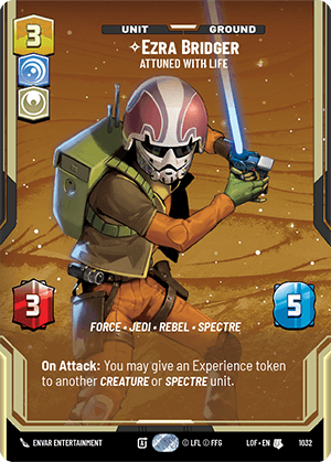 Ezra Bridger - Attuned With Life - PRESTIGE — image 1