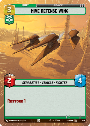Hive Defense Wing - HYPERSPACE — image 1