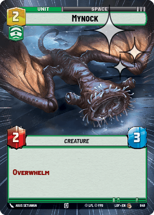 Mynock - HYPERSPACE FOIL — image 1