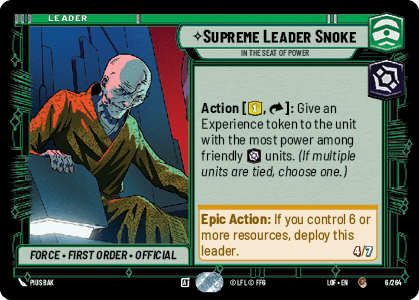 Supreme Leader Snoke - In the Seat of Power — image 1