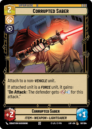 Corrupted Saber — image 1