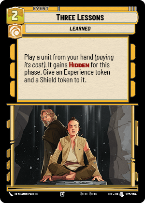 Three Lessons — image 1