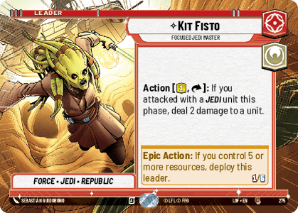Kit Fisto - Focused Jedi Master - HYPERSPACE — image 1