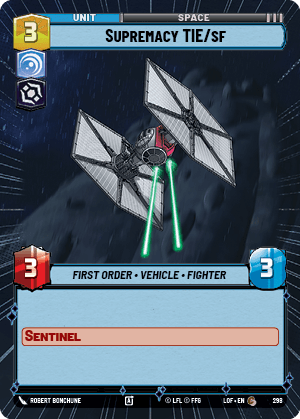 Supremacy TIE/sf - HYPERSPACE — image 1
