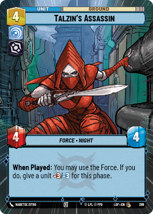 Talzin's Assassin - HYPERSPACE — image 1
