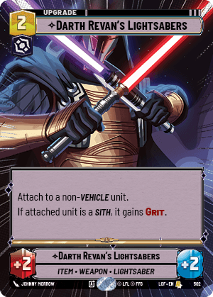 Darth Revan's Lightsabers - HYPERSPACE — image 1