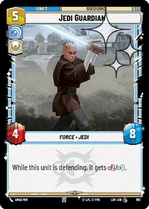 Jedi Guardian - FOIL — image 1