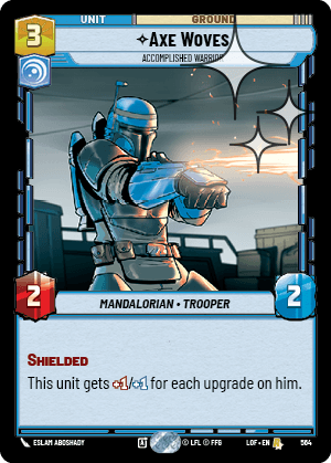 Axe Woves - Accomplished Warrior - FOIL — image 1