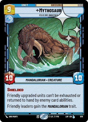 Mythosaur - Folklore Awakened - FOIL — image 1