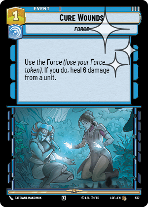 Cure Wounds - FOIL — image 1