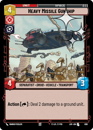 Heavy Missile Gunship - FOIL — image 1