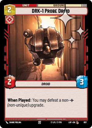 DRK-1 Probe Droid - FOIL — image 1