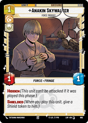 Anakin Skywalker - Force Prodigy - FOIL — image 1