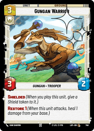 Gungan Warrior - FOIL — image 1