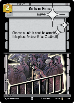 Go Into Hiding - FOIL — image 1