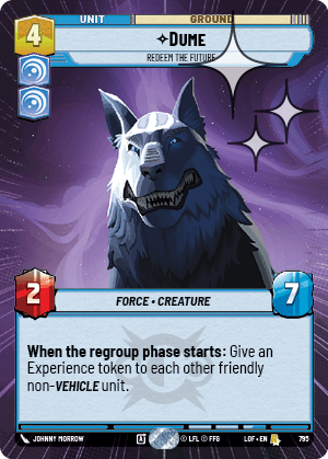 Dume - Redeem the Future - HYPERSPACE FOIL — image 1