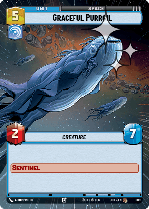 Graceful Purrgil - HYPERSPACE FOIL — image 1