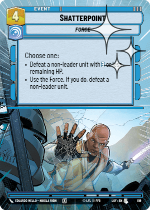 Shatterpoint - HYPERSPACE FOIL — image 1