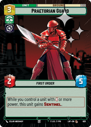 Praetorian Guard - HYPERSPACE FOIL — image 1