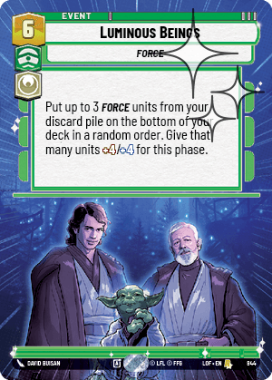 Luminous Beings - HYPERSPACE FOIL — image 1