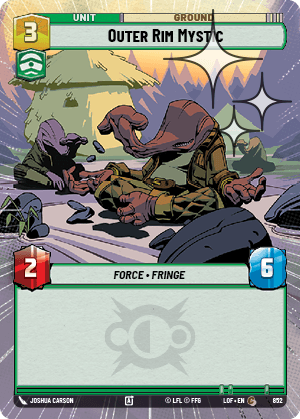 Outer Rim Mystic - HYPERSPACE FOIL — image 1