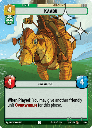 Kaadu - HYPERSPACE FOIL — image 1
