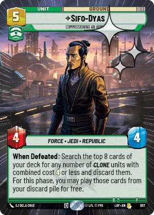 Sifo-Dyas - Commissioning An Army - HYPERSPACE FOIL — image 1