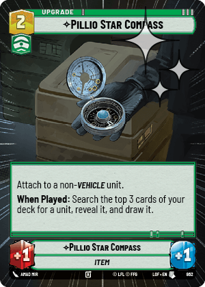 Pillio Star Compass - HYPERSPACE FOIL — image 1