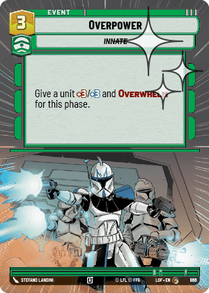 Overpower - HYPERSPACE FOIL — image 1