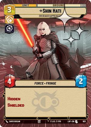 Shin Hati - Overeager Apprentice - HYPERSPACE FOIL — image 1