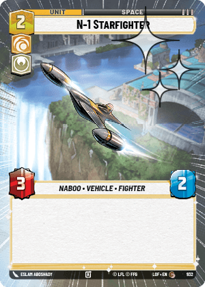 N-1 Starfighter - HYPERSPACE FOIL — image 1