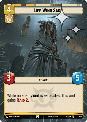 Life Wind Sage - HYPERSPACE FOIL — image 1