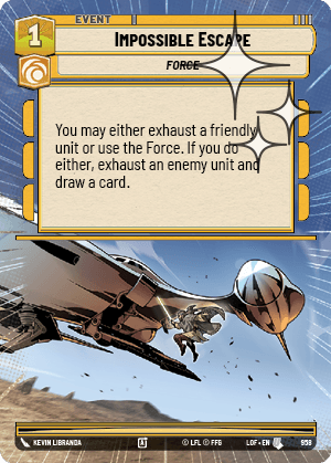 Impossible Escape - HYPERSPACE FOIL — image 1