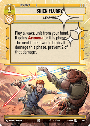 Shien Flurry - HYPERSPACE FOIL — image 1