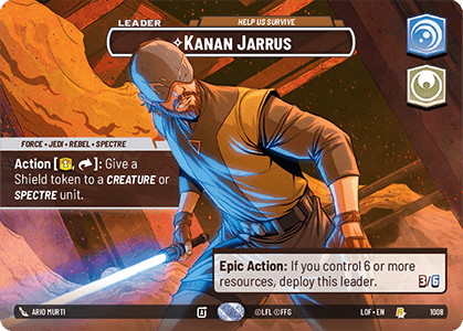 Kanan Jarrus - Help Us Survive - SHOWCASE — image 1