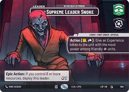 Supreme Leader Snoke - In the Seat of Power - SHOWCASE — image 1