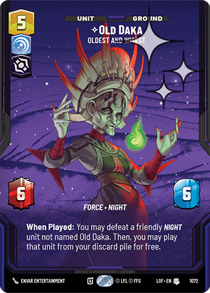 Old Daka - Oldest and Wisest - PRESTIGE FOIL — image 1