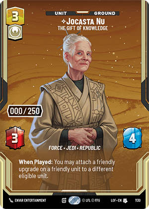 Jocasta Nu - The Gift of Knowledge - PRESTIGE SERIALIZED — image 1