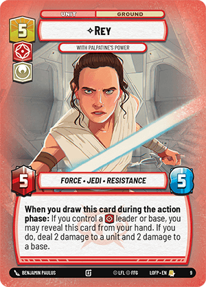 Rey - With Palpatine's Power - OP Promo — image 1