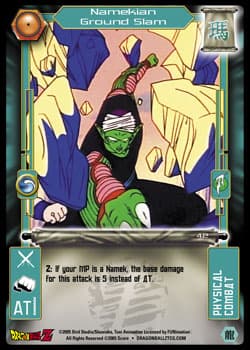 Namekian Ground Slam - Foil — image 1