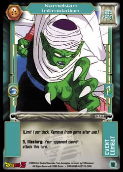 Namekian Intimidation - Foil — image 1