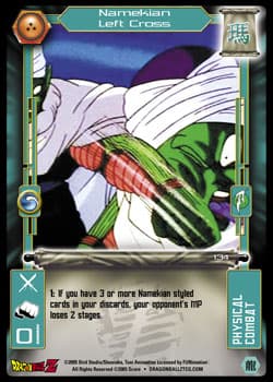 Namekian Left Cross - Foil — image 1