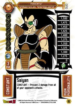 Raditz - Villainous Vanguard — image 1