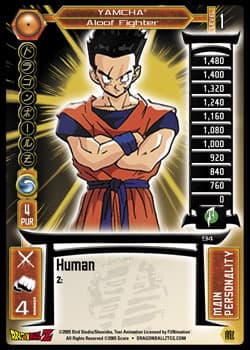Yamcha - Aloof Fighter - Foil — image 1